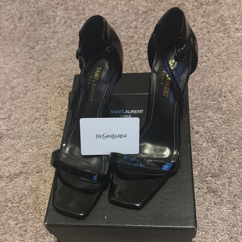 Saint Laurent Black Women's Heels
